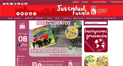 Desktop Screenshot of juventudfuenla.com